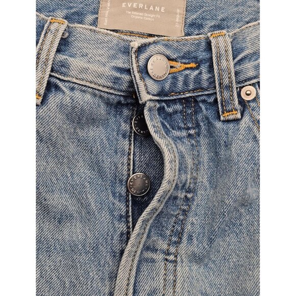 Women's - Everlane The Relaxed Straight Fit Jeans, Size 23 - Picture 4 of 7